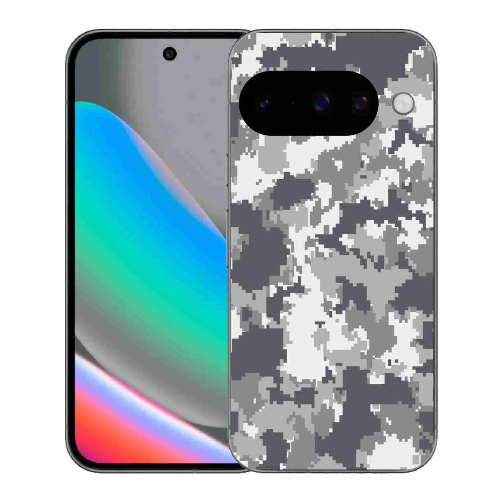Zselés borítás mmCase a Google Pixel 10 készülékhez - álcázó minta 2