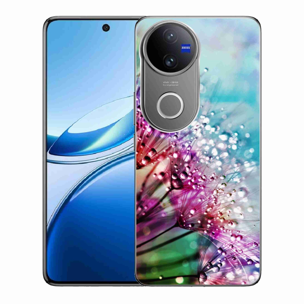Gél borító mmCase a Vivo V50 5G készülékhez - színes virágok