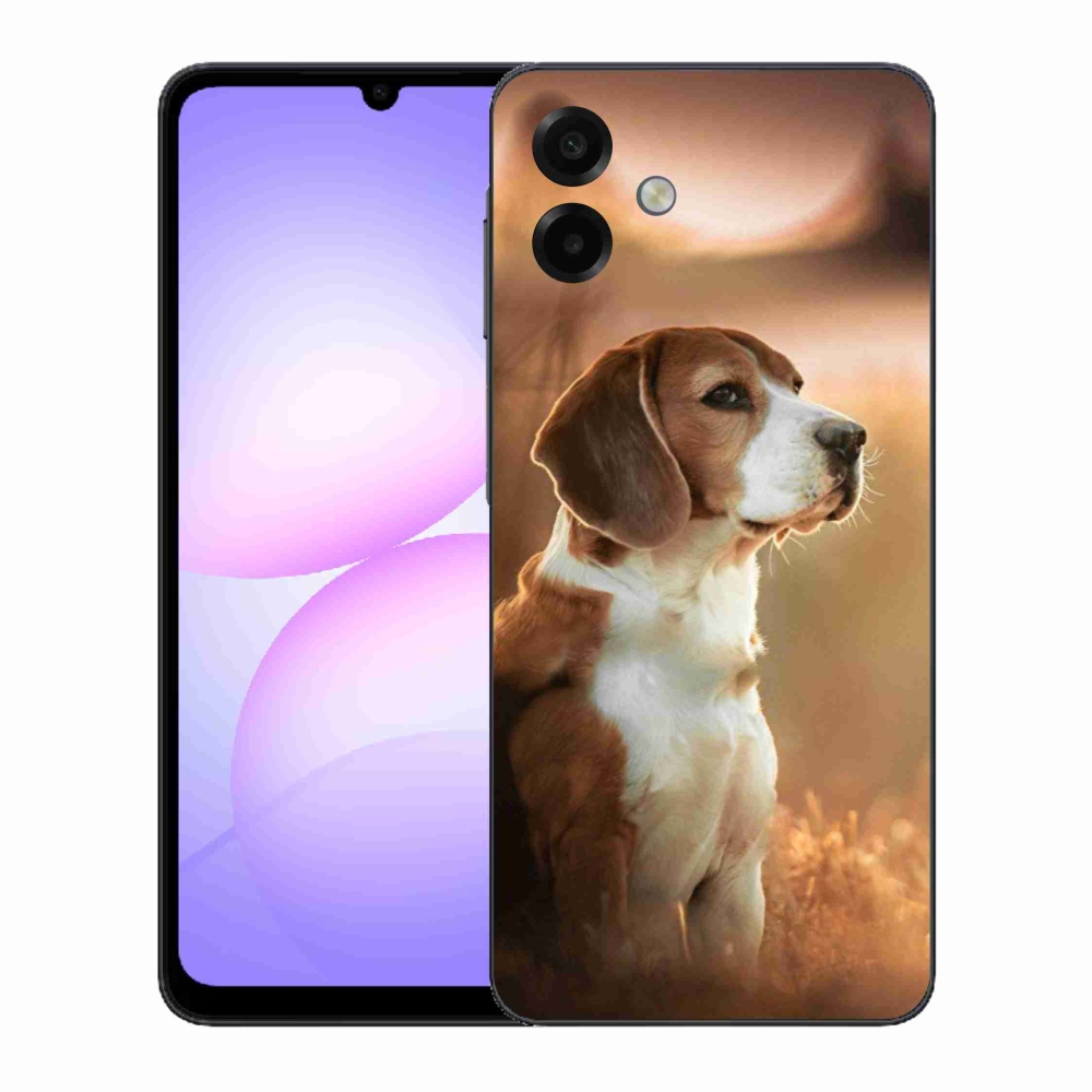 Gél védőburkolat mmCase Samsung Galaxy A07 4G - bézs színben