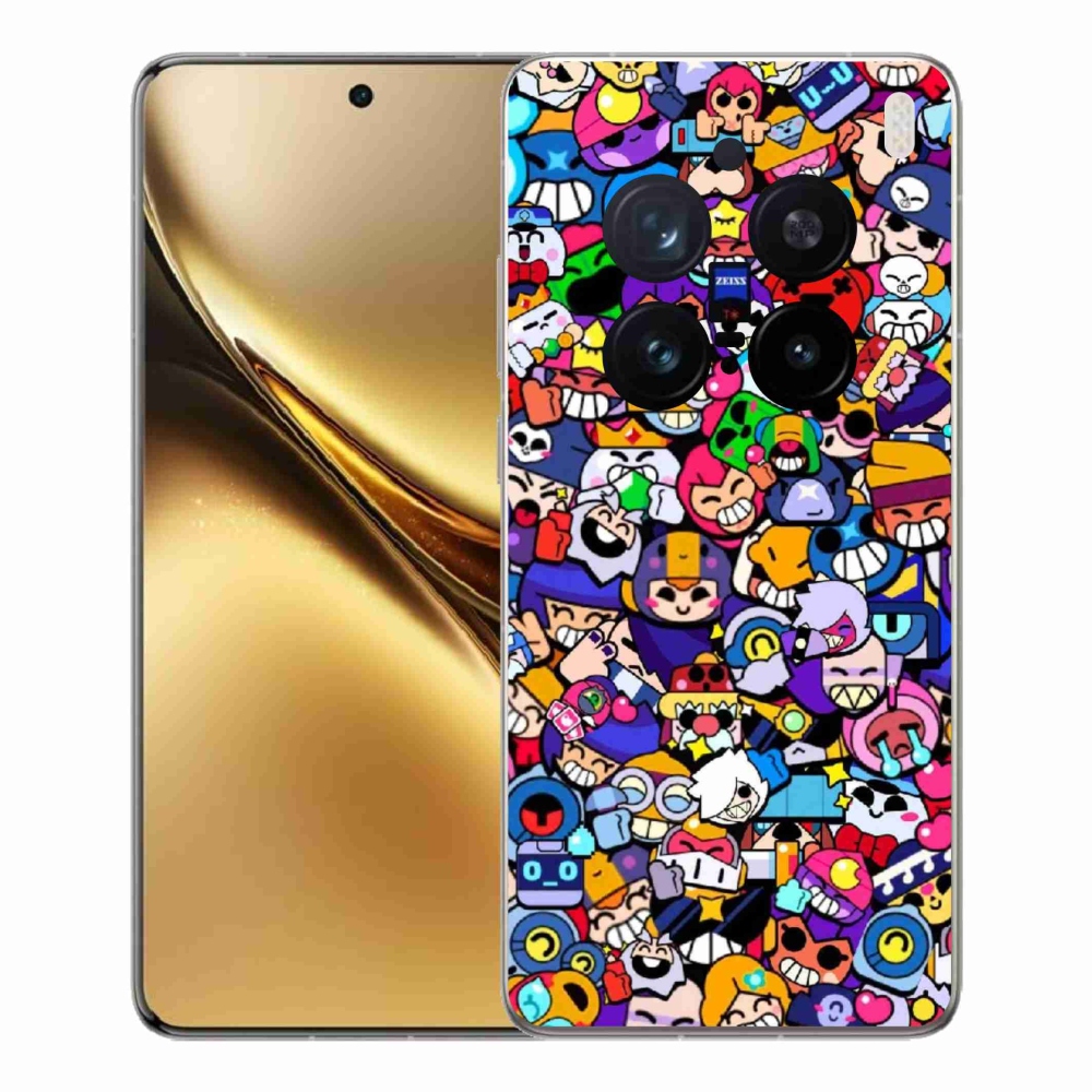 Zselés borítás mmCase a Vivo X200 Pro 5G készülékhez - brawl stars 2