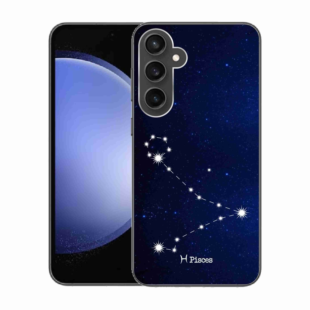 Gél borítás mmCase Samsung Galaxy S23 FE készülékhez - csillagkép Halak