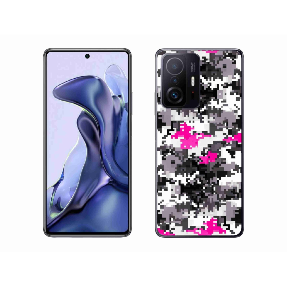 Gél borítás mmCase a Xiaomi 11T Pro számára - terepszínű minta 4