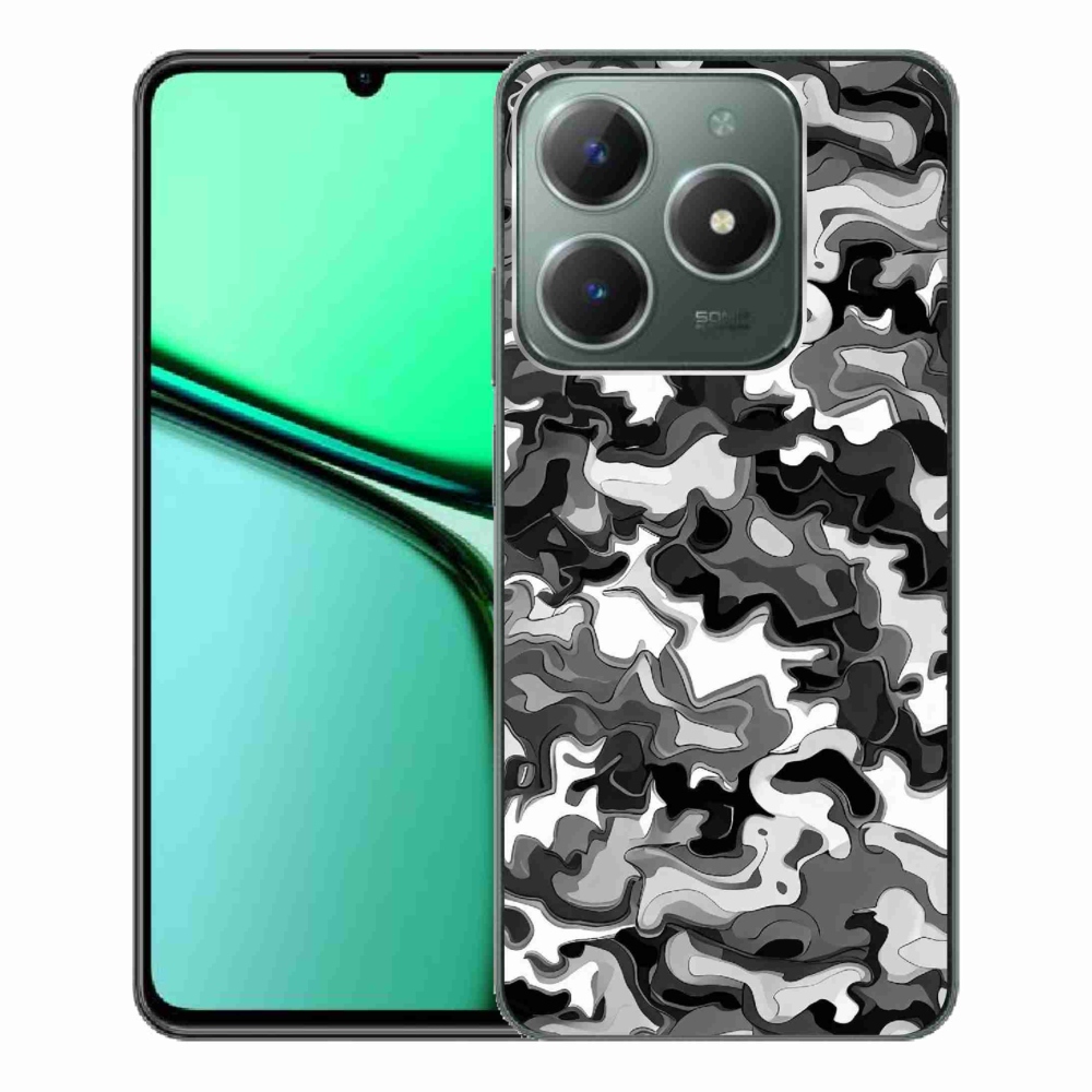 Gél borítás mmCase a Realme C61 készülékhez - álcázó minta 3