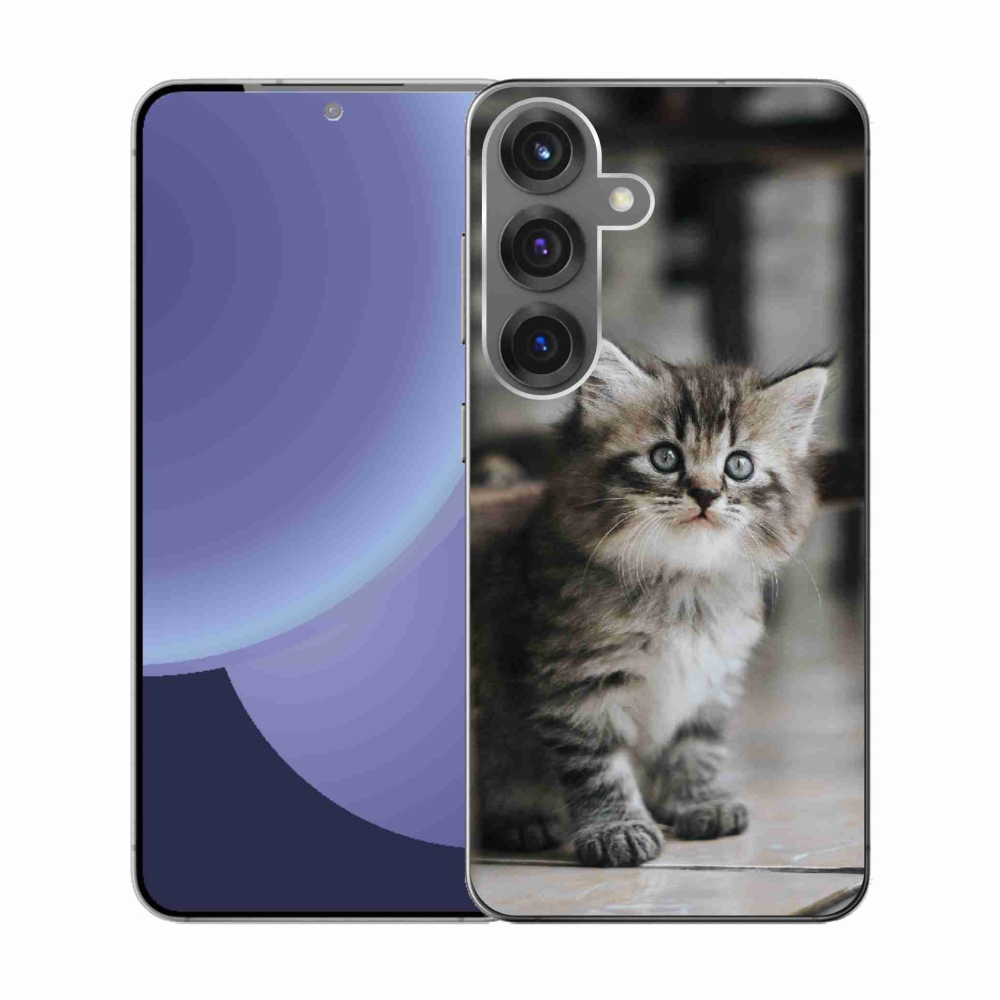 Gél védőhuzat mmCase Samsung Galaxy S25 készülékhez - cica