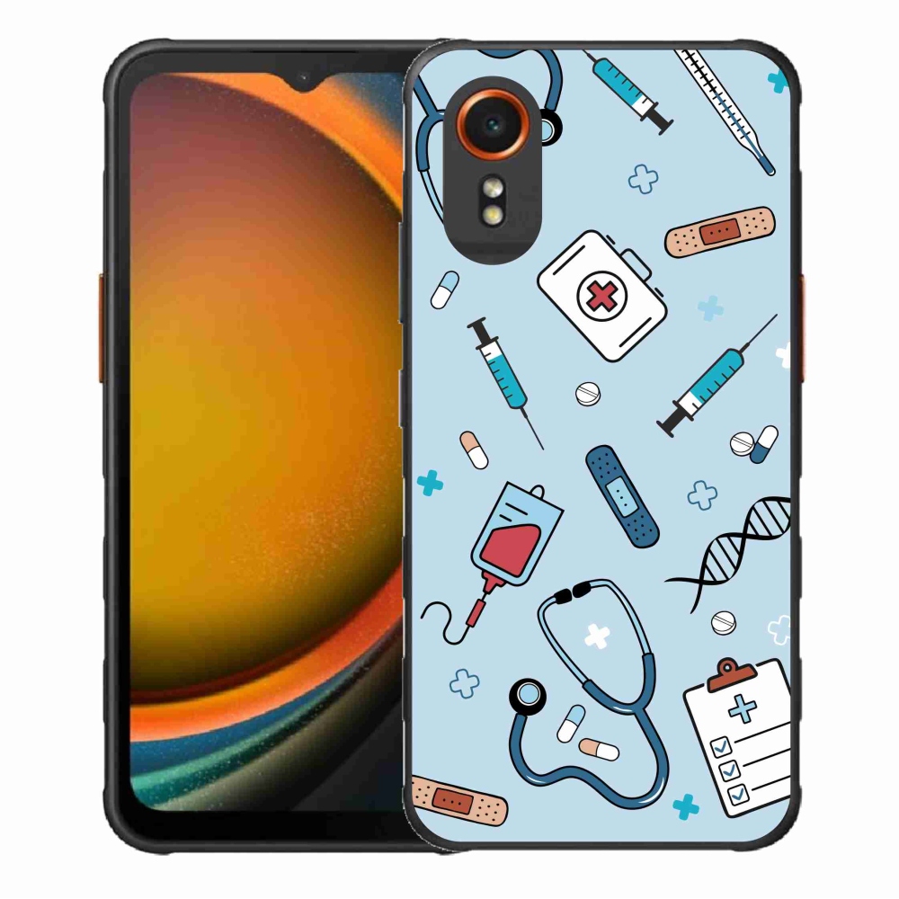Zselés borítás mmCase Samsung Galaxy Xcover 7 - egészség 1