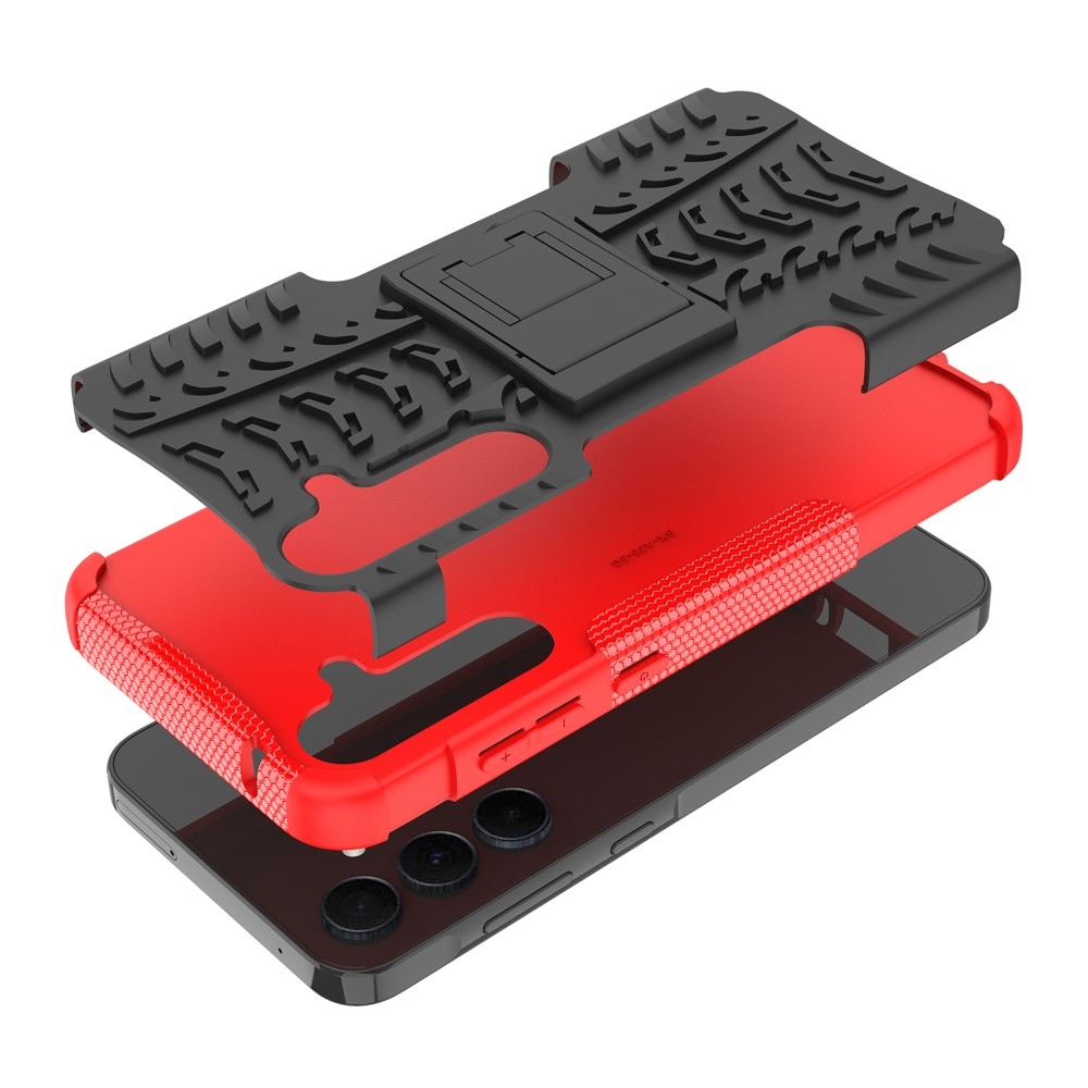 Rúgásálló borítás Samsung Galaxy A35 5G készülékhez - piros