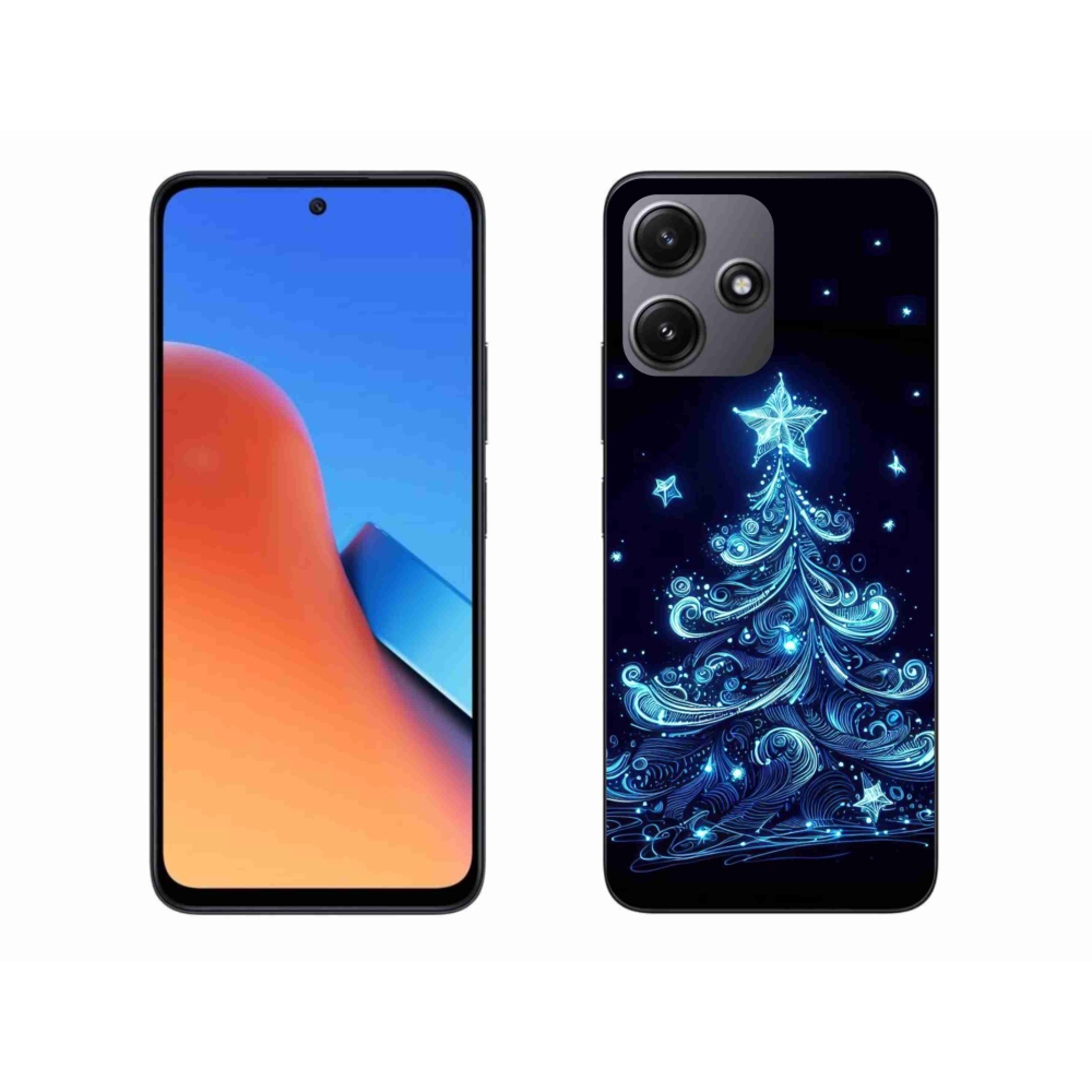 Gél borítás mmCase a Xiaomi Redmi 12 5G - neon karácsonyfa 4