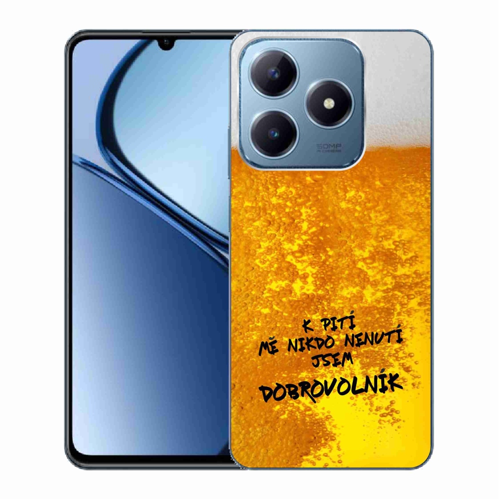 Zselés borítás mmCase a Realme C63 készülékhez - sör motívum 4