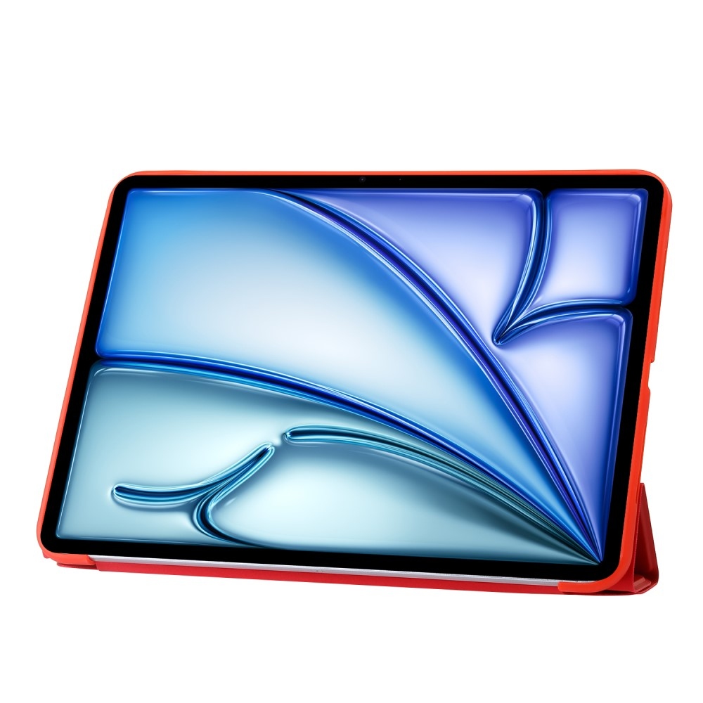 Origamis intelligens pozicionáló tok iPad Air 13 (2024)/(2025) - piros