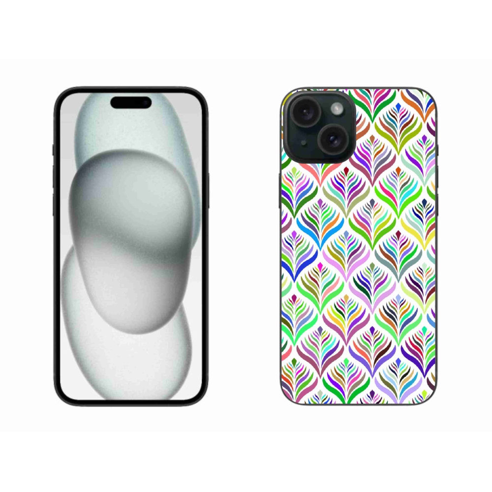 Gél borítás mmCase iPhone 15 Plus készülékhez - Absztrakt 15