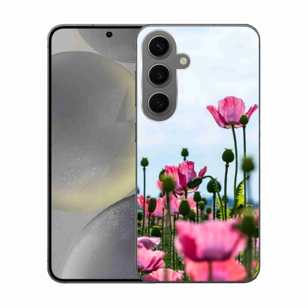 Gél védőhuzat mmCase Samsung Galaxy S24 készülékhez - mákos színű