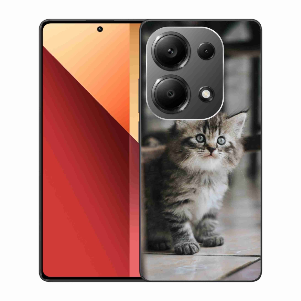 Gél borítás mmCase a Xiaomi Redmi Note 13 Pro 4G/Poco M6 Pro számára - cica
