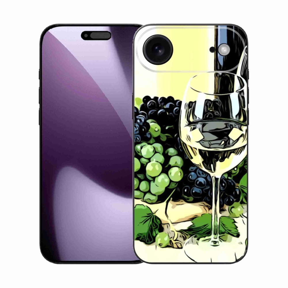 Gél borítás mmCase iPhone 17 Air készülékhez - pohár bor