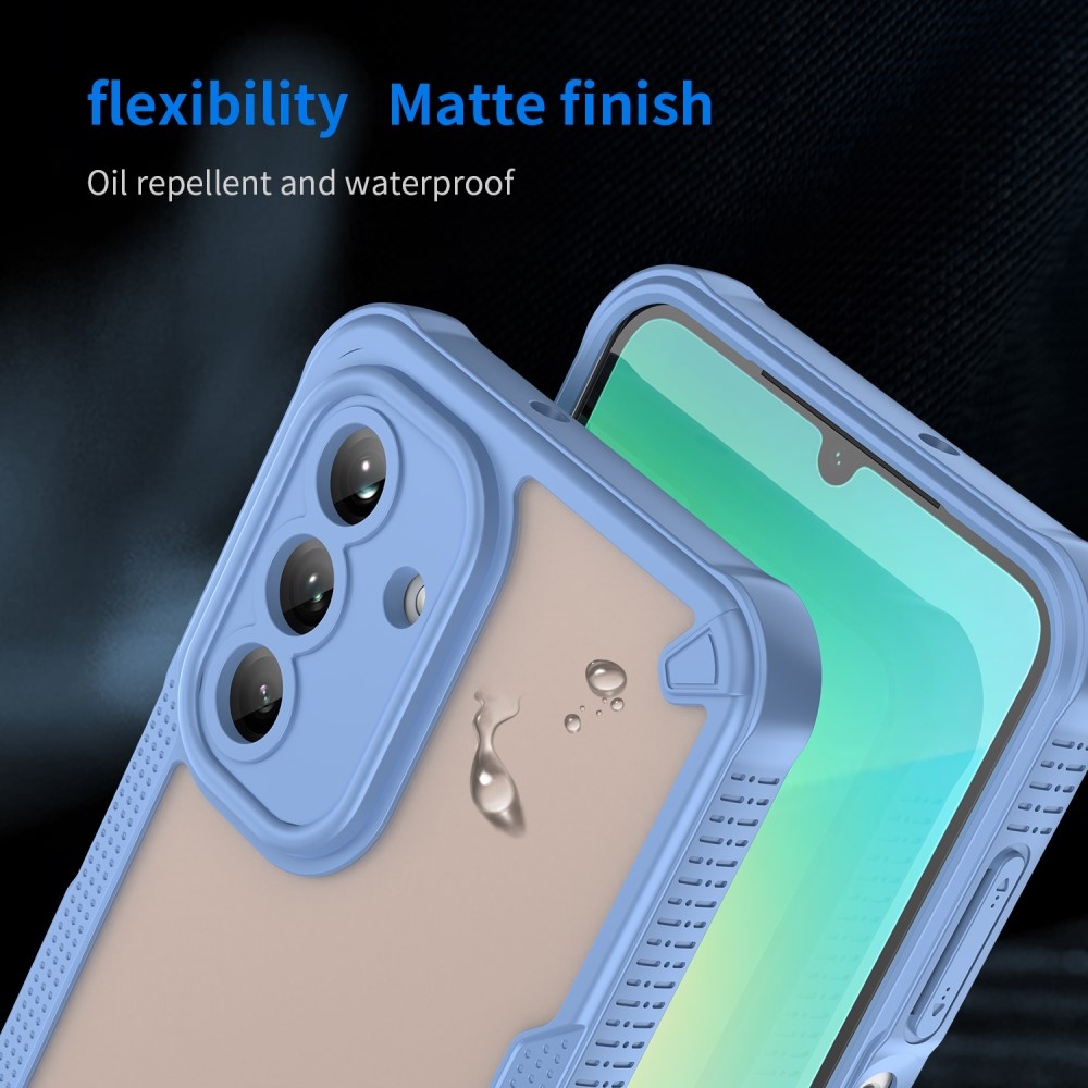 Fagyasztott tartós borítás Samsung Galaxy A26 5G készülékhez - kék