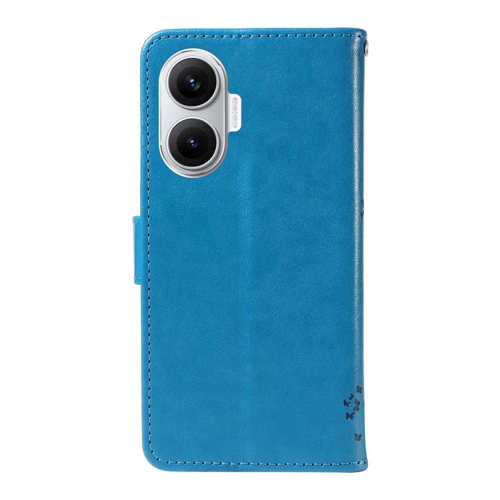 Fák könyv tokja Xiaomi Poco F7 5G - kék