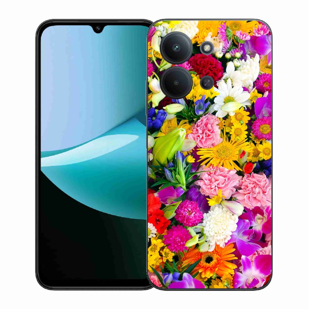 Gél borítás mmCase a Xiaomi Redmi 15C 4G (171mm)/Poco C85 4G (171mm) - virágok 12