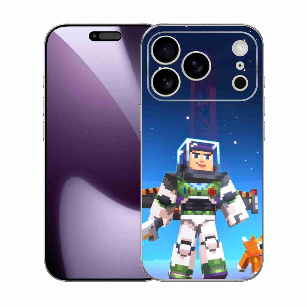 Zselés borítás mmCase iPhone 17 Pro készülékhez - minecraft 2