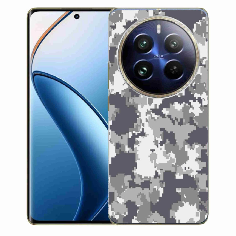 Gél borítás mmCase a Realme 12 Pro 5G/12 Pro+ 5G számára - álcázó mintázat 2