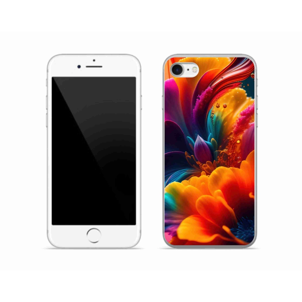 Gél borítás mmCase iPhone SE (2022) - absztrakt motívum 2