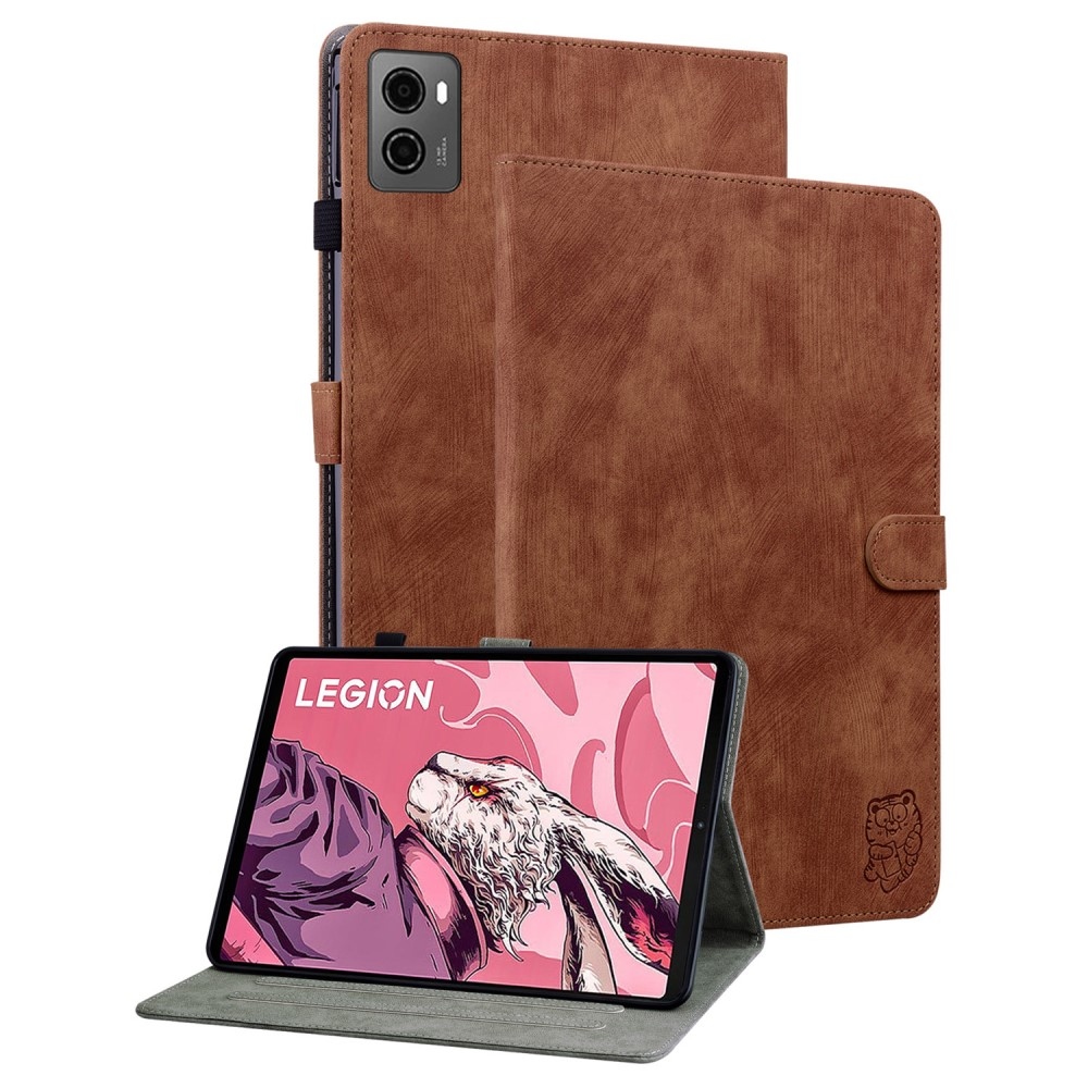 Lenovo Legion Tab 8.8 (2. generációs) - barna színű, zárható táblagép tok