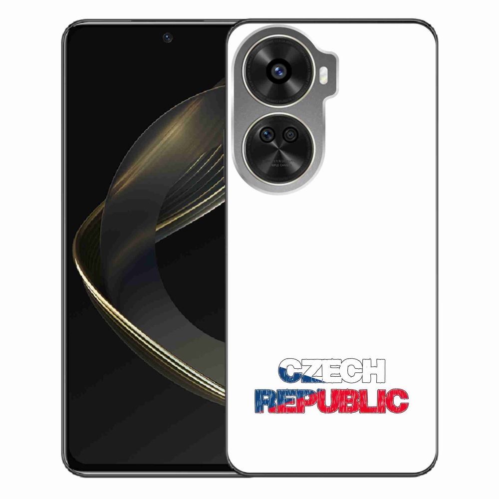 Gél borítás mmCase a Huawei Nova 12 SE-hez - Csehország fehér háttér