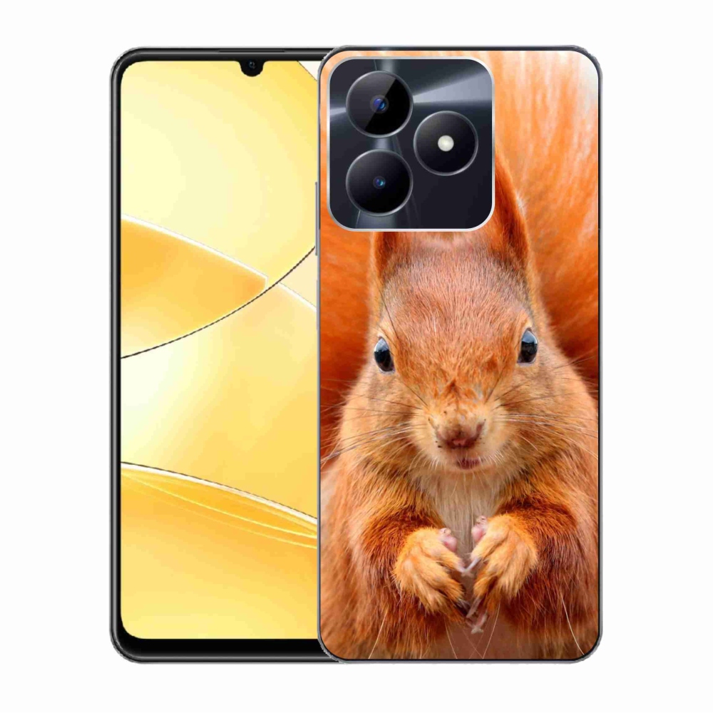 Zselés borítás mmCase a Realme C51/C53 készülékhez - mókus