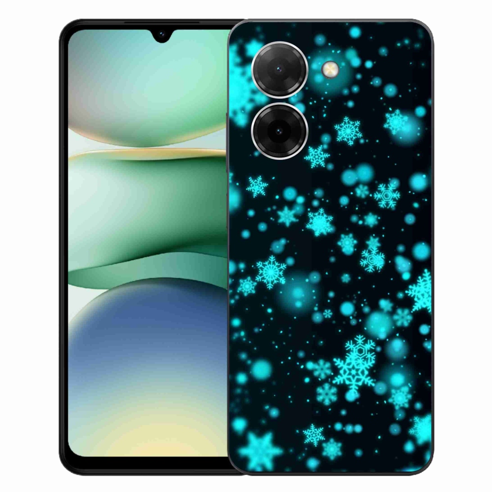 Gél borító mmCase a Xiaomi Redmi A5 (171.7x77.8x8.3mm) - hópelyhek 1