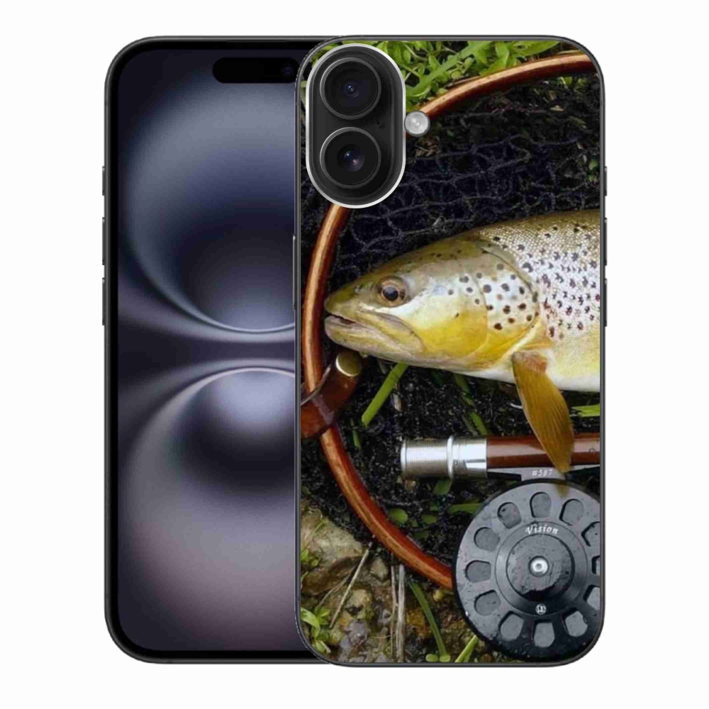 Gél tok mmCase iPhone 16 Plus készülékhez - trout 2