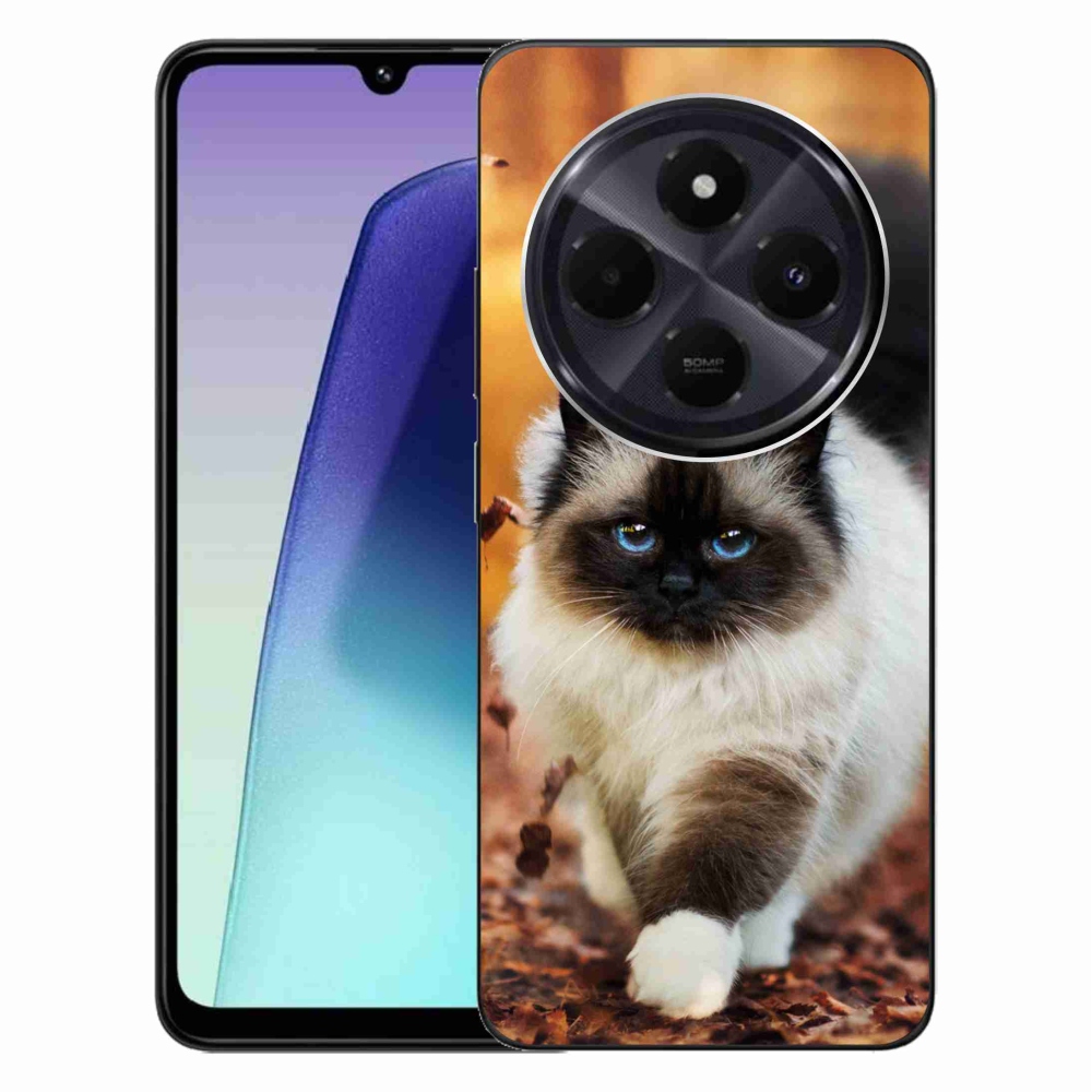 Gél tok mmCase a Xiaomi Redmi 14C/Poco C75-hez - macska