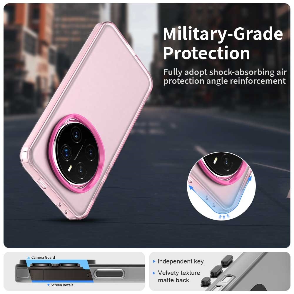 Candy matt zselés tok a Honor Magic 7 Pro 5G készülékhez - rózsaszín