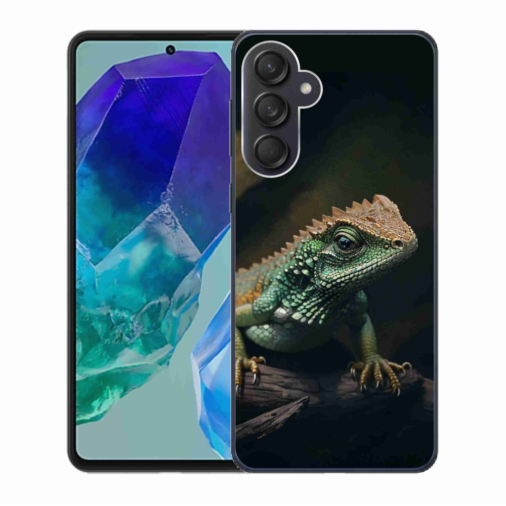 Zselés borítás mmCase Samsung Galaxy M55 5G - gyík