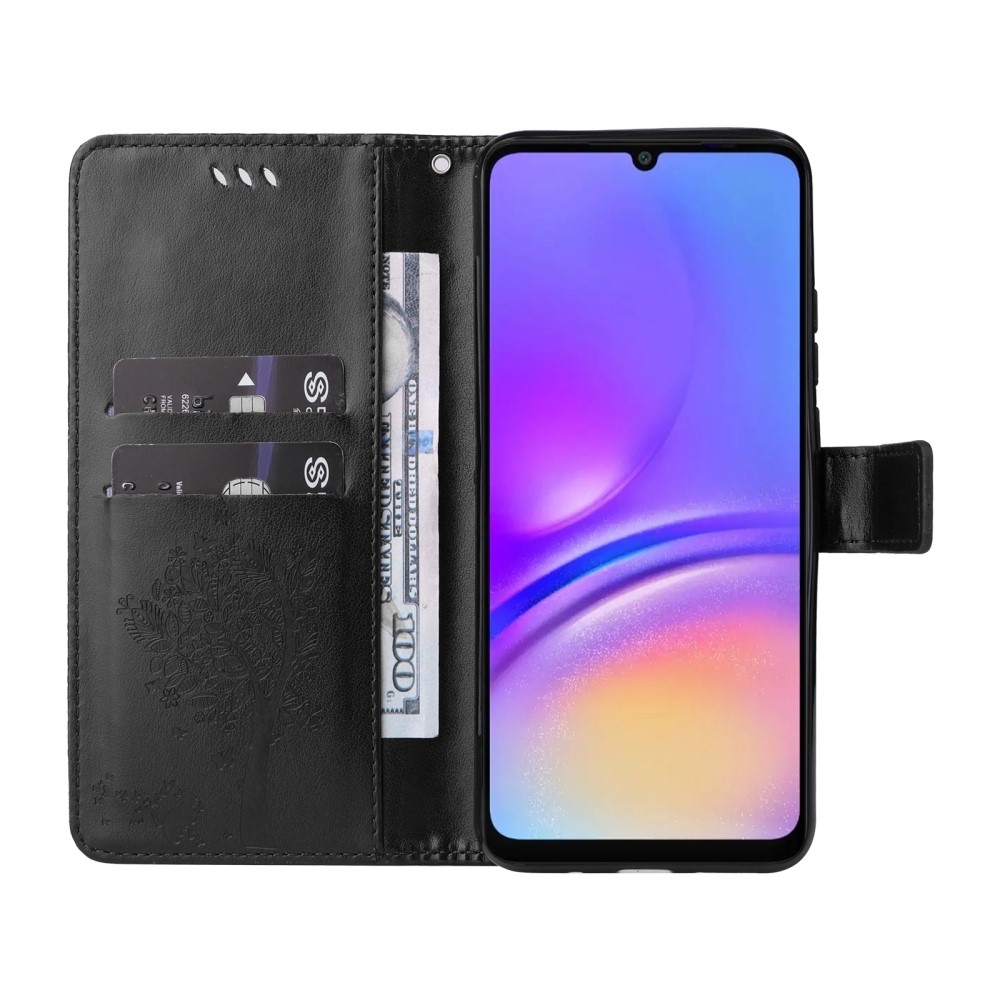 Fák könyve tok Samsung Galaxy A06 4G - fekete