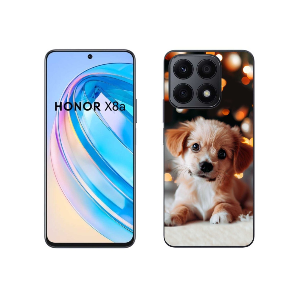 Zselés borítás mmCase a Honor X8a készülékhez - kölyökkutyakék