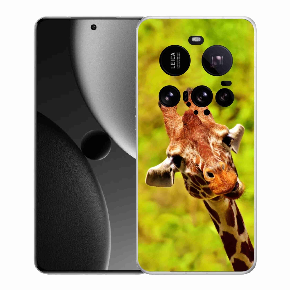 Gél borítás mmCase a Xiaomi 15 Ultra számára - zsiráf