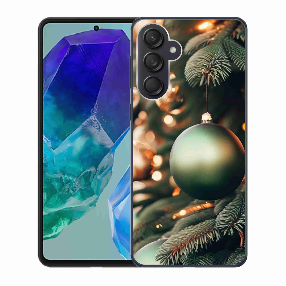 Gél borító mmCase Samsung Galaxy M55 5G - karácsonyi dekorációk 1