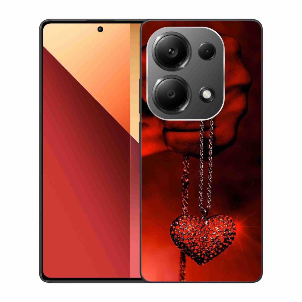 Gél borítás mmCase a Xiaomi Redmi Note 13 Pro 4G/Poco M6 Pro - nyaklánchoz