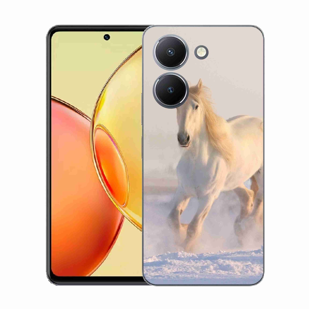 Gél borítás mmCase a Vivo Y36-hoz - ló a hóban
