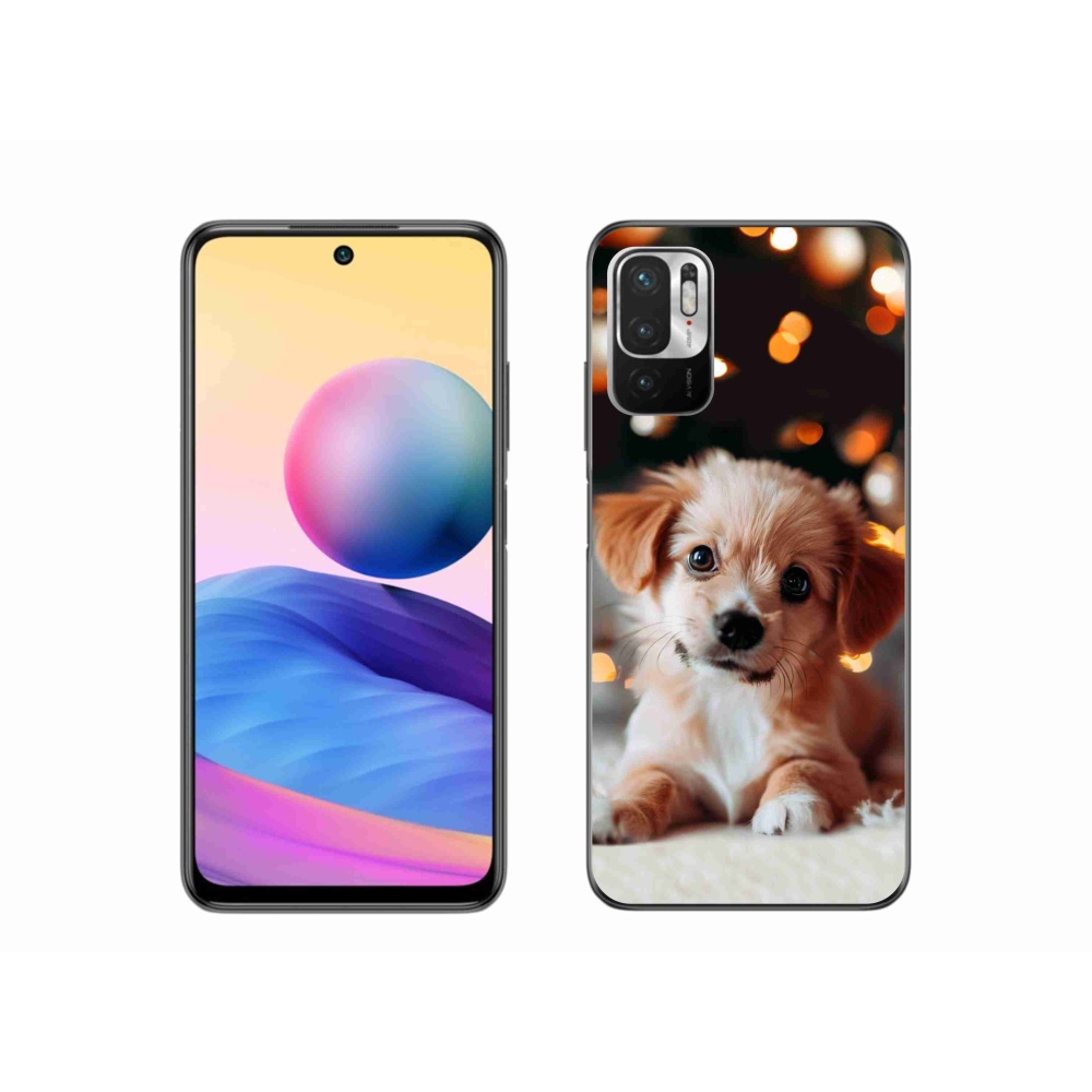 Gél borítás mmCase a Xiaomi Redmi Note 10 5G-hez - kölyökkutyakék