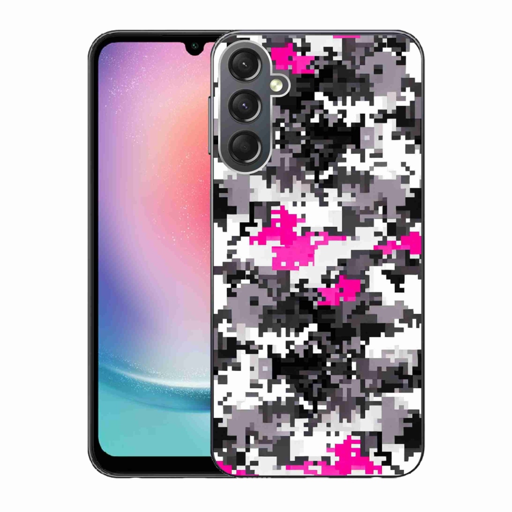 Zselés borítás mmCase Samsung Galaxy A24 készülékhez - terepszínű minta 4