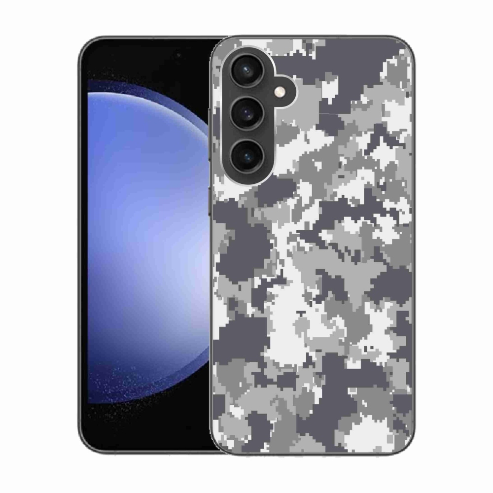 Zselés borítás mmCase Samsung Galaxy S23 FE készülékhez - terepszínű minta 2