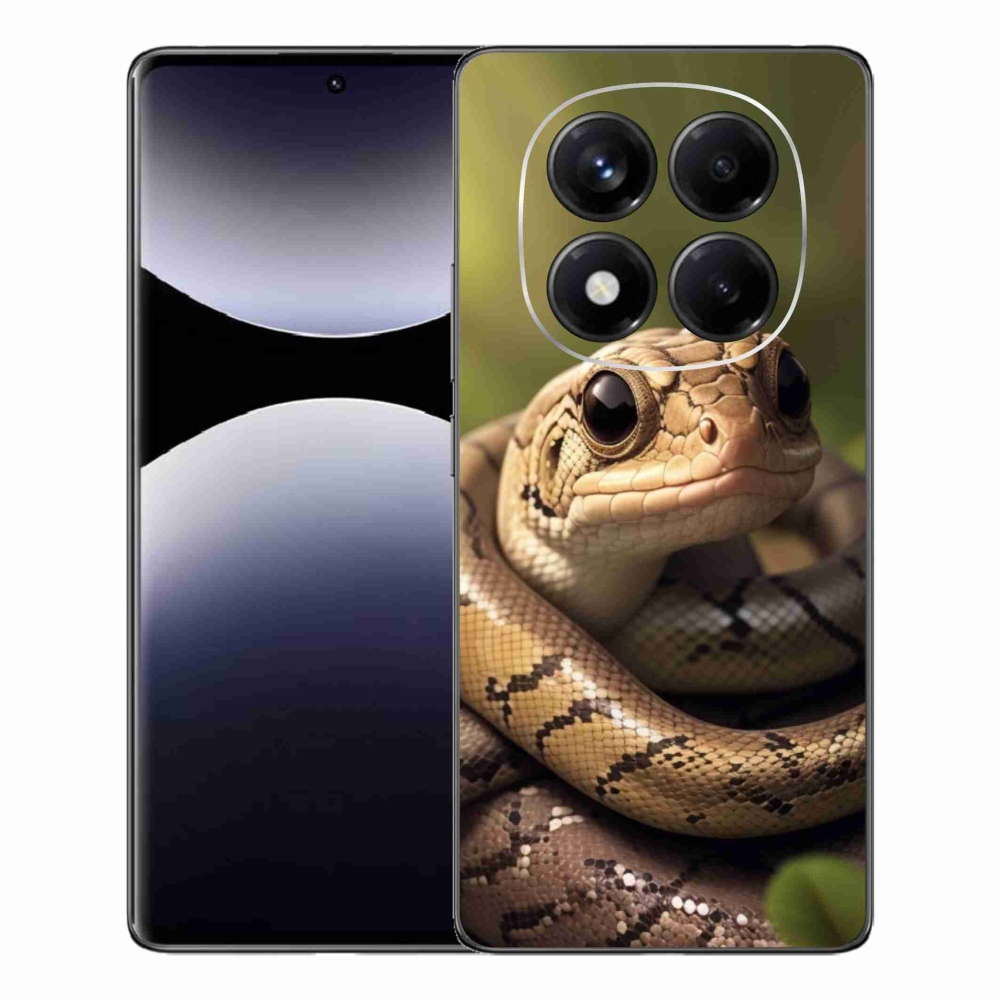 Gél borítás mmCase a Xiaomi Redmi Note 14 Pro-hoz - kígyó 1