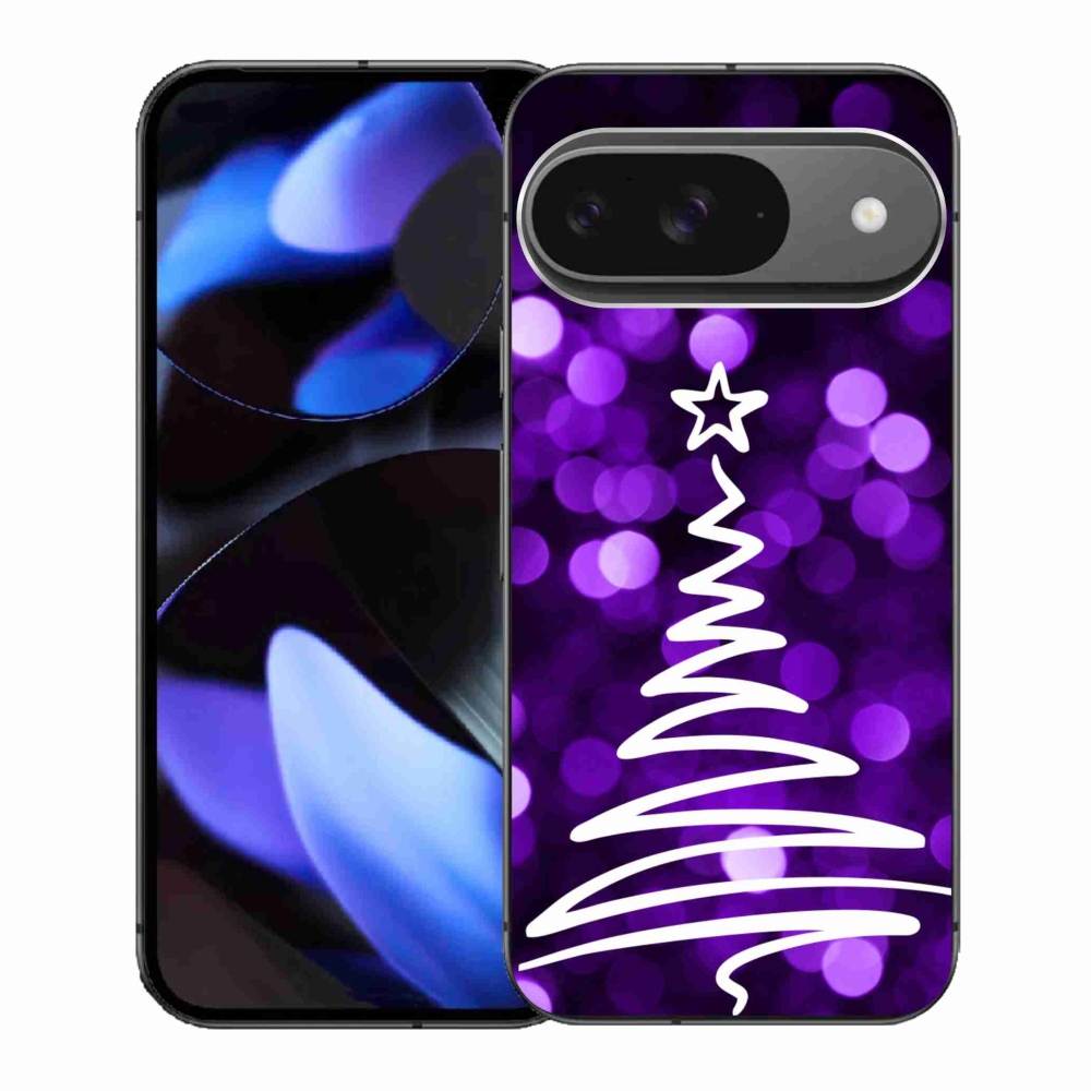 Zselés borítás mmCase a Google Pixel 9/9 Pro számára - fa