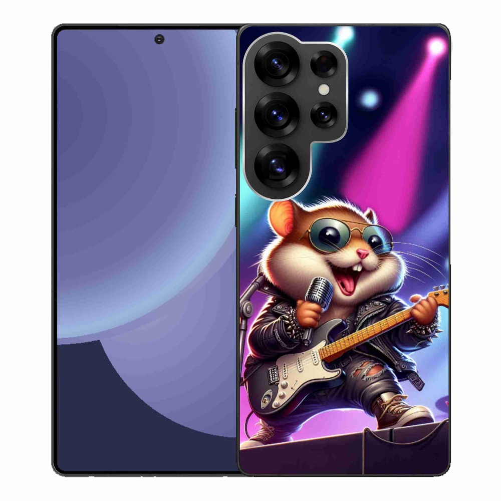 Gél borítás mmCase Samsung Galaxy S25 Ultra készülékhez - hörcsög hintaló