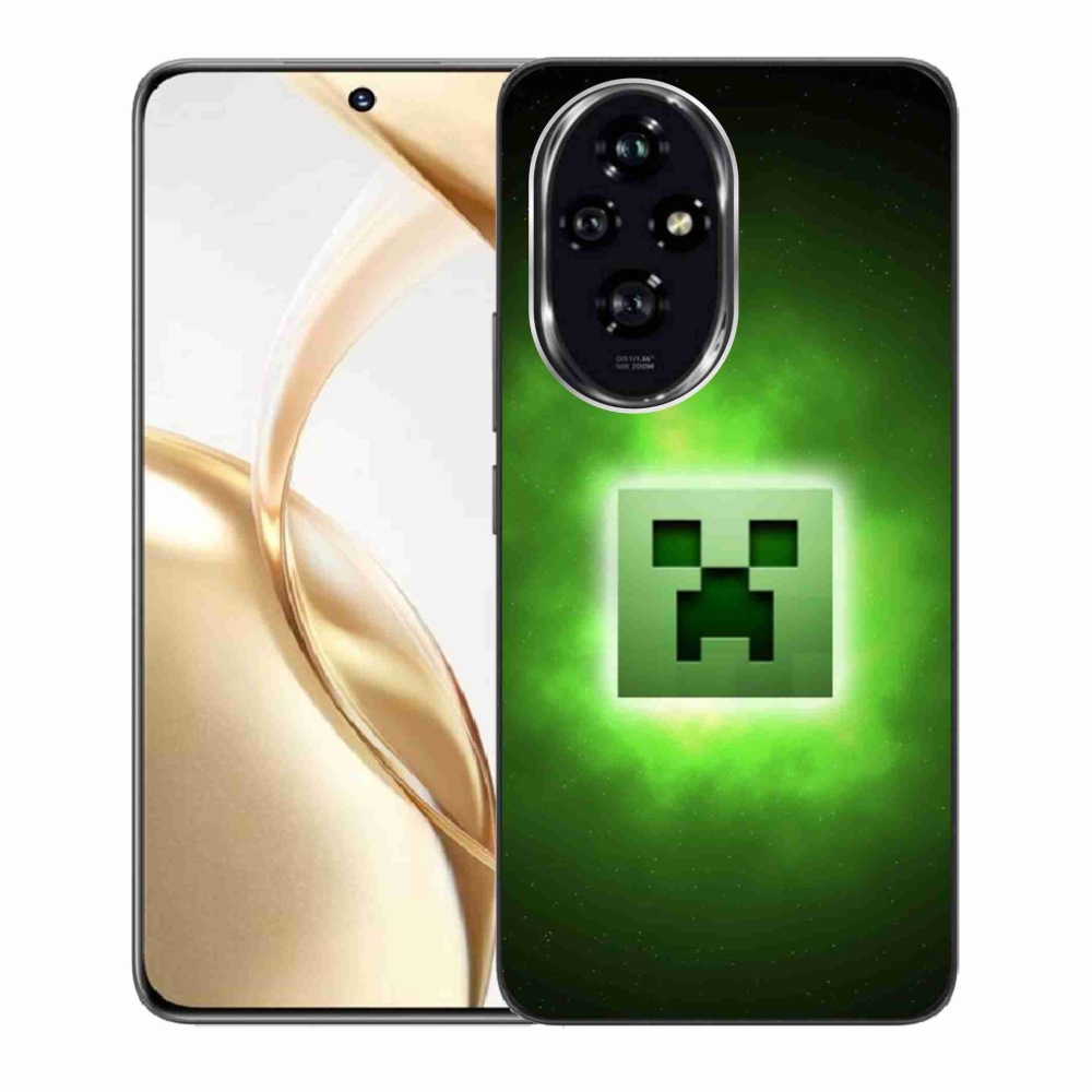 Zselés borítás mmCase a Honor 200 5G készülékhez - minecraft