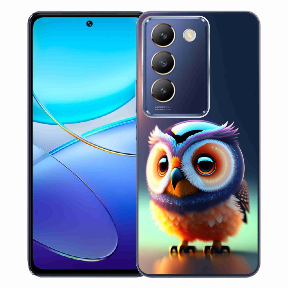 Gél borítás mmCase a Vivo V40 SE 4G/5G készülékhez - bagoly