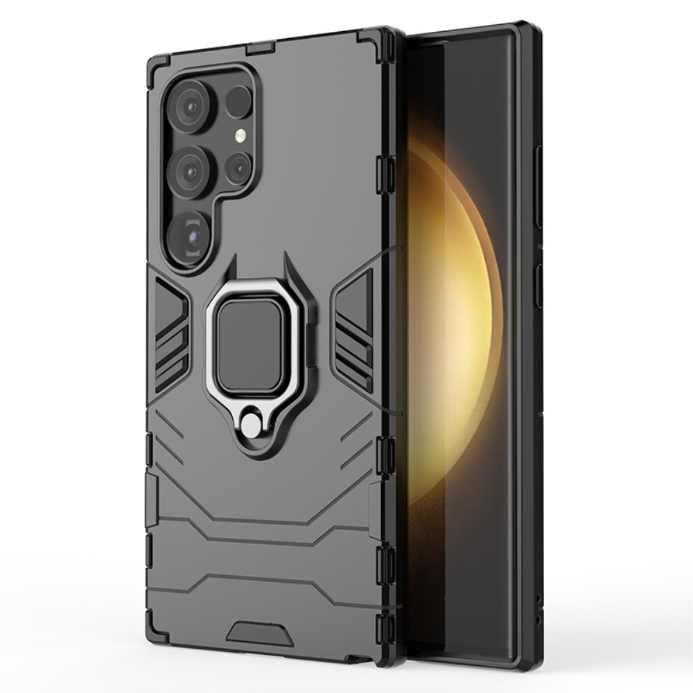 Guardy tartós borító Samsung Galaxy S24 Ultra készülékhez - fekete