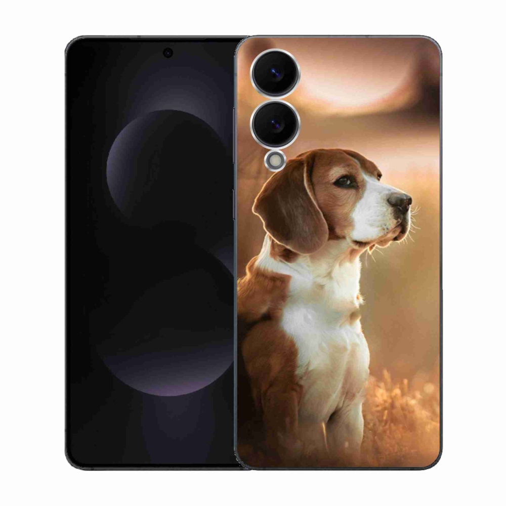 Gél védőhuzat mmCase Samsung Galaxy S25 Edge készülékhez - bézs színű