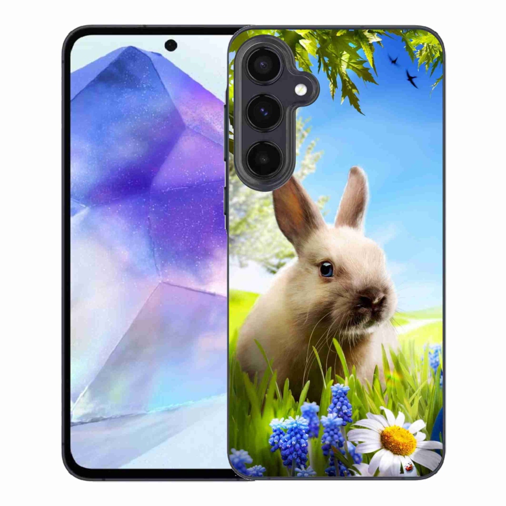 Zselés borítás mmCase Samsung Galaxy A55 5G - nyuszi