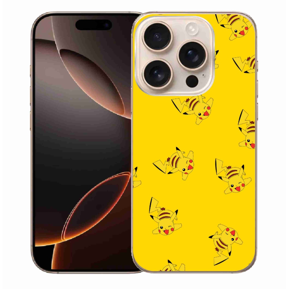 Zselés borítás mmCase iPhone 16 Pro Max készülékhez - pikachu