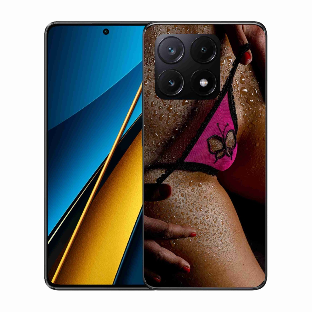Gél borítás mmCase a Xiaomi Poco X6 Pro 5G számára - szexi nő
